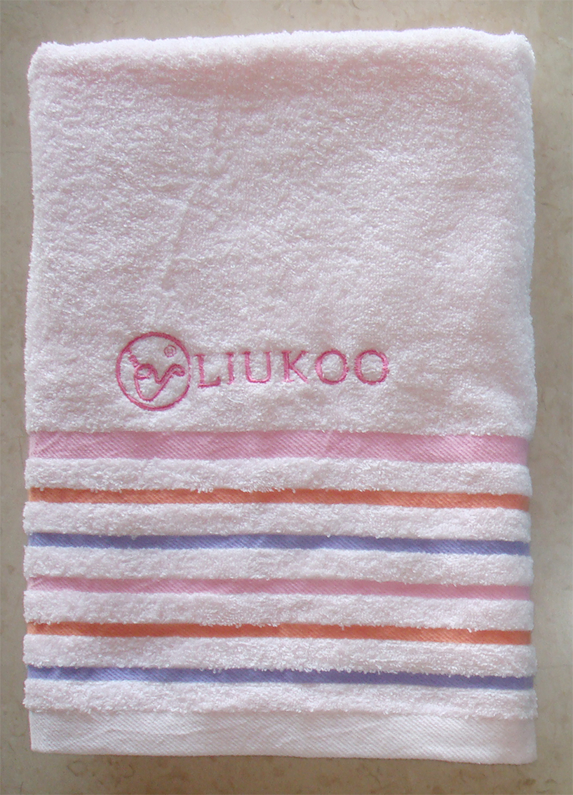 LK910夢彩條浴巾