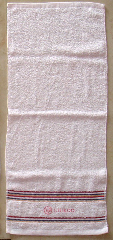 LK671三色緞毛巾