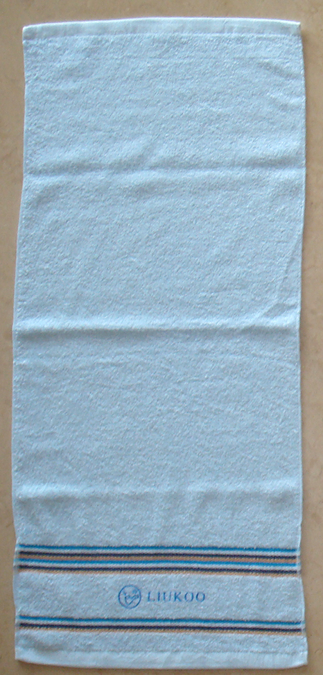 LK671三色緞毛巾