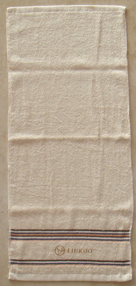 LK671三色緞毛巾