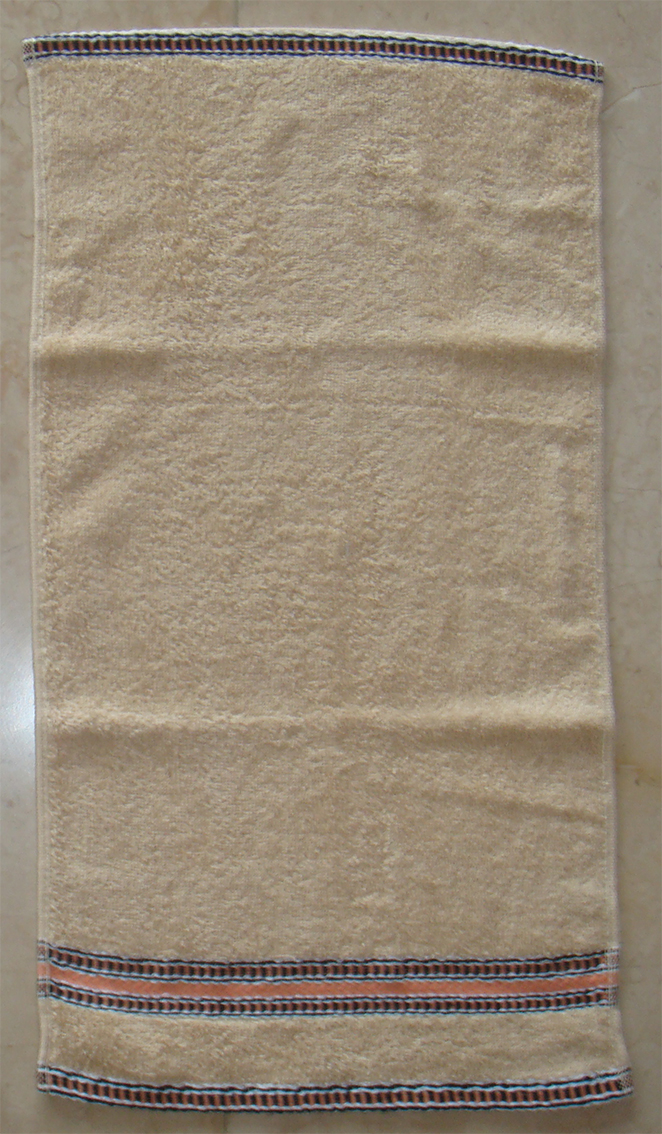 LK489黑緞條童巾