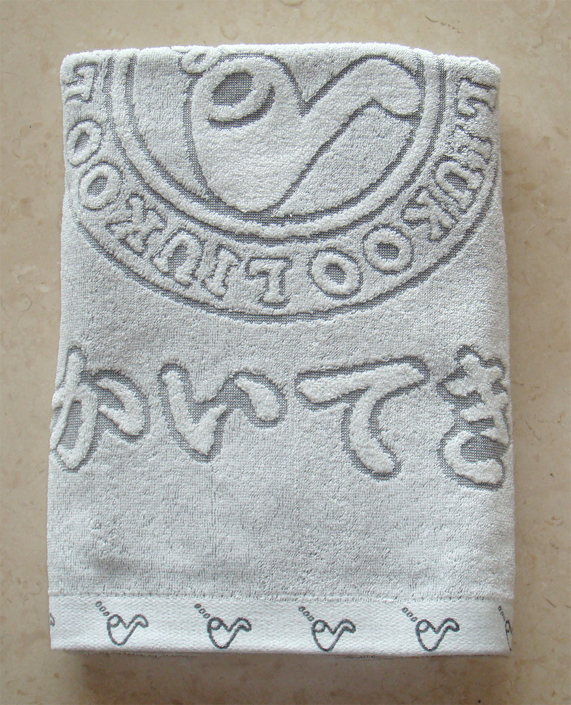 LK965竹炭煙斗浴巾