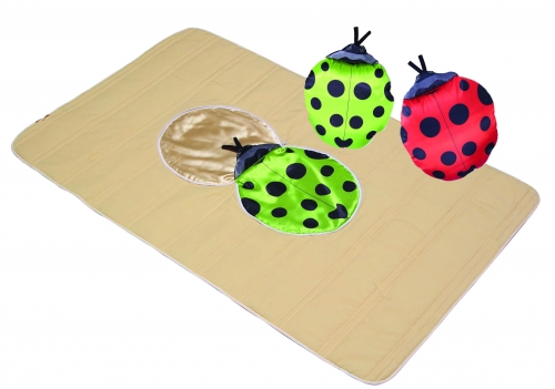 瓢蟲涼被2用靠墊