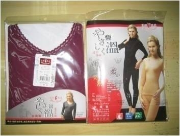 K-521蕾絲束腰保暖衣