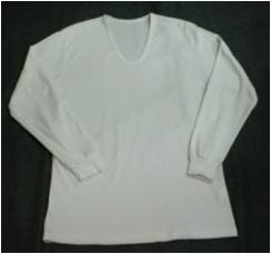 三層暖棉圓領長褲