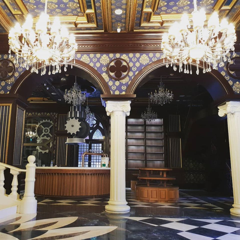 妮娜巧克力夢想城堡內部照片