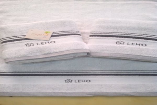 LEHO<適。舒活>輕柔竹炭浴巾