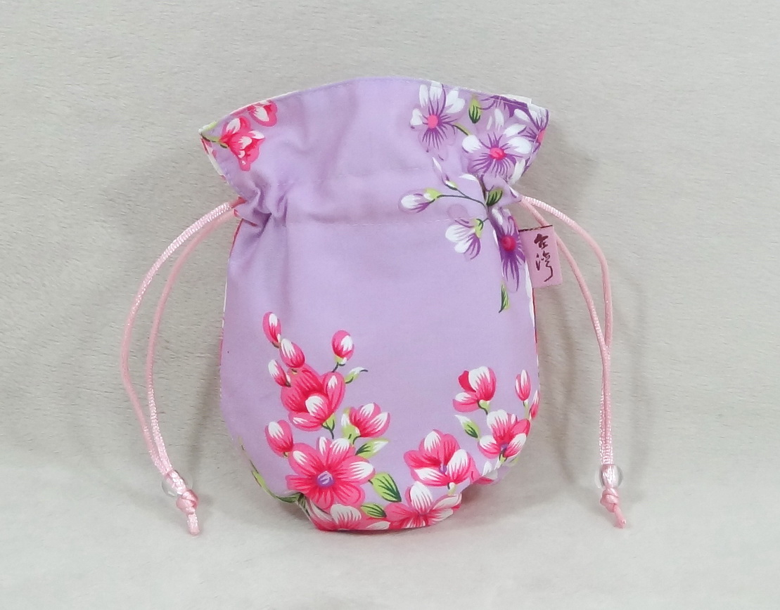 台灣花布小束袋