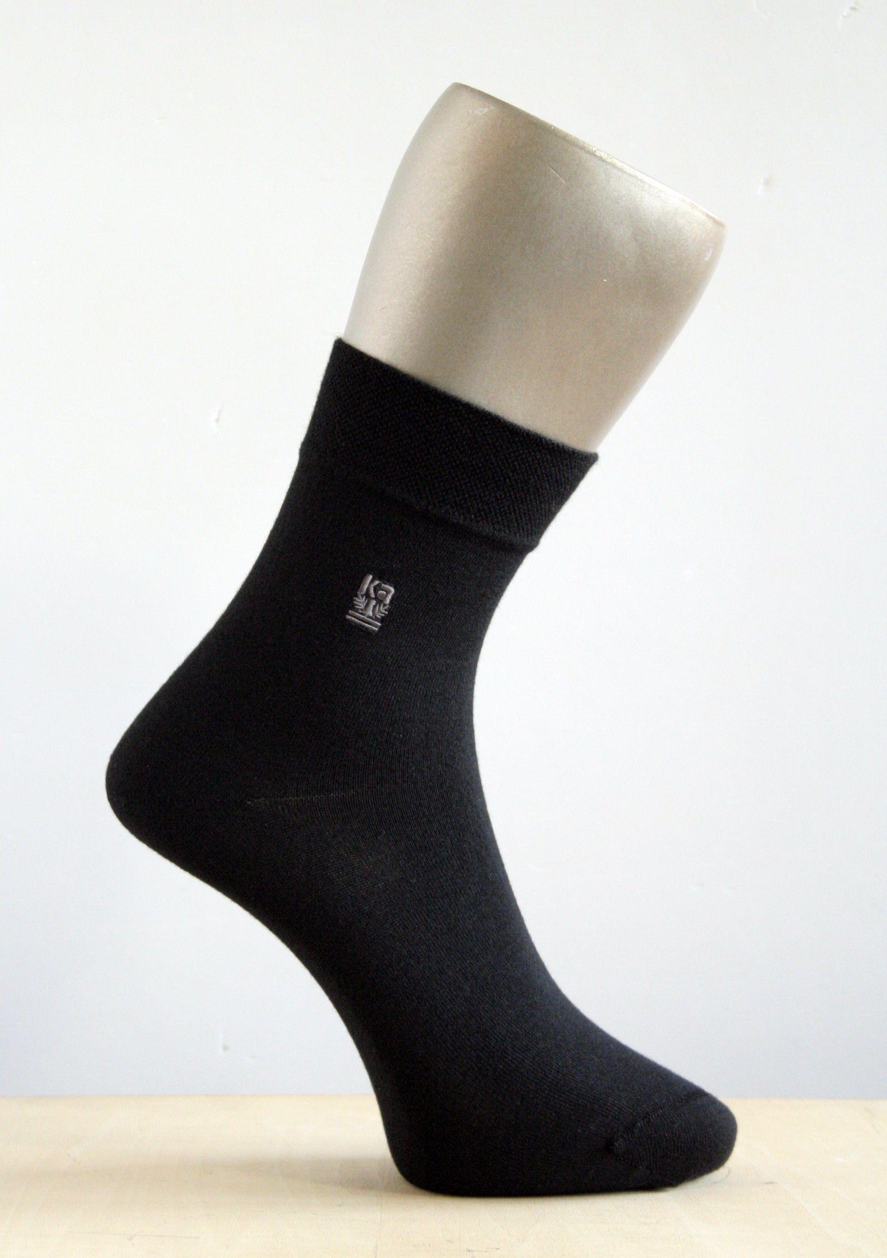 男士羊絨素面紳士襪