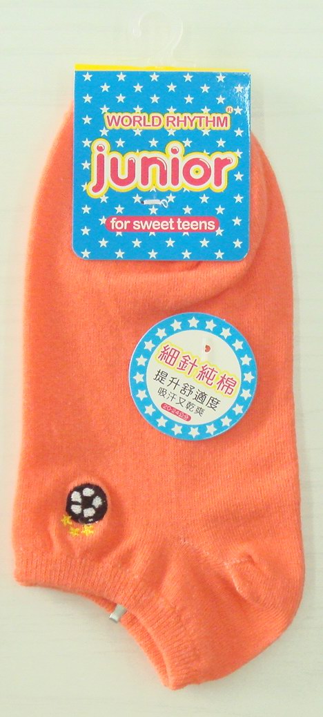 刺繡船襪