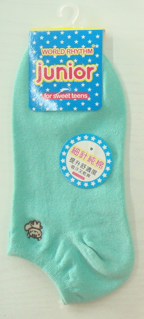 刺繡船襪 