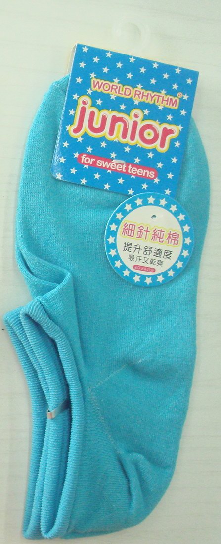 細針低口色襪 