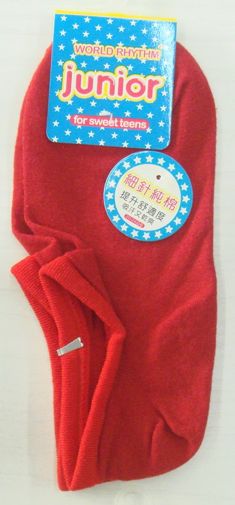 細針低口色襪 