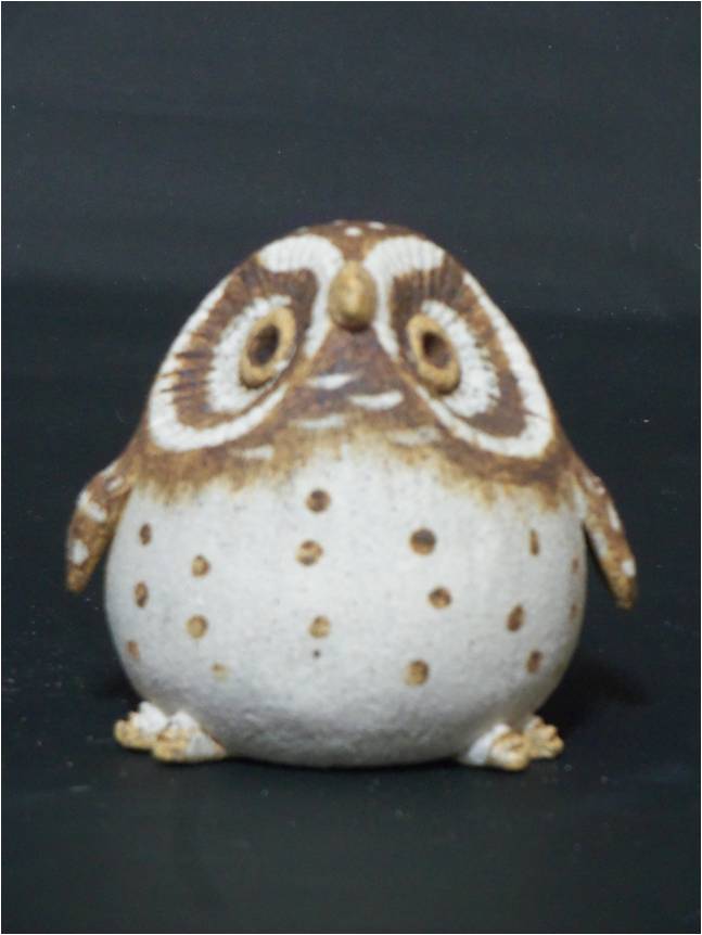 裝飾陶瓷-台灣(特)亞種貓頭鷹迷你Q版-鵂鶹