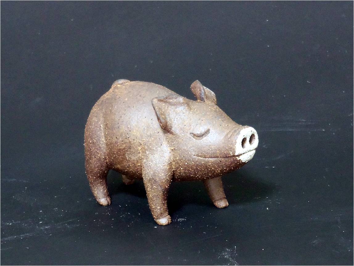 裝飾陶瓷-立豬