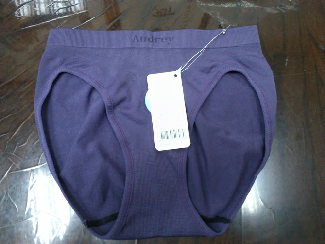 AUDREY低腰無縫三角褲-紫