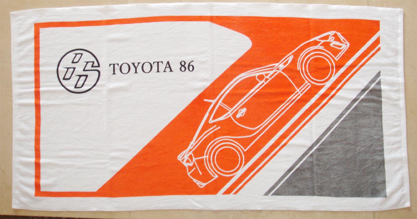 豐田汽車浴巾TOYOTA86