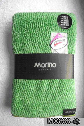 超細纖維條紋浴巾(MORINO)-綠