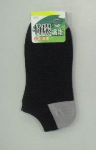 竹炭童休閒襪