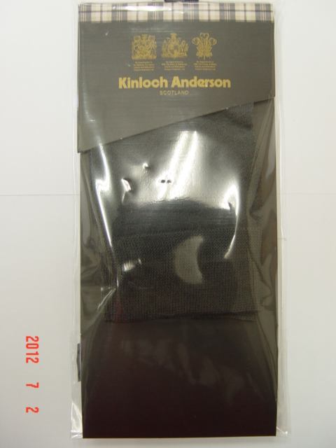 回格暗紋中筒紳士襪