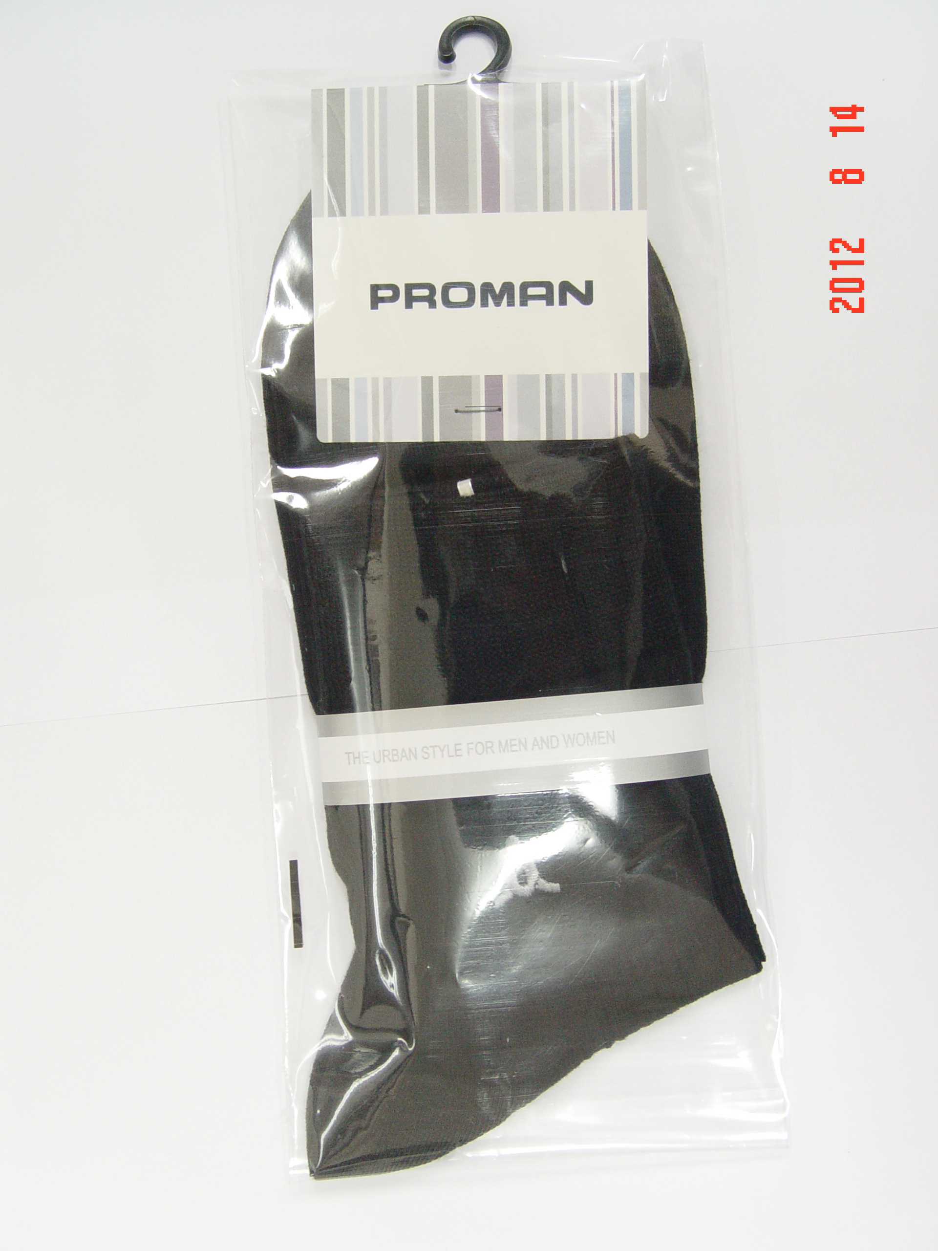 男士斜紋抗菌紳士襪