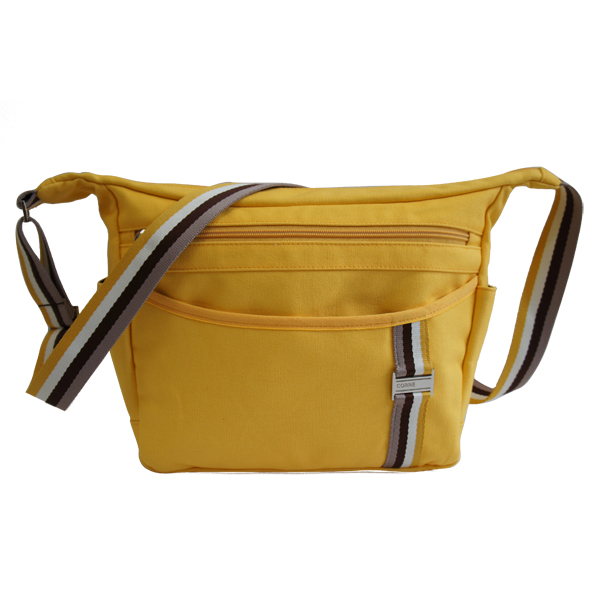 帆布休閒牛角包