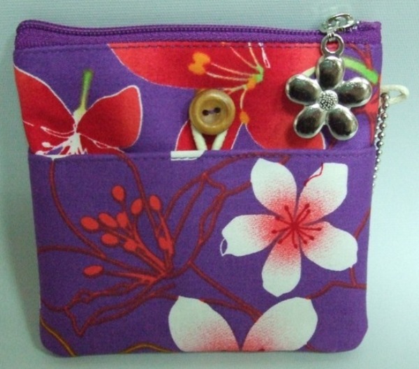 桐花貝型零錢包