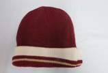 針織毛線帽-紅色