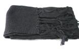 針織圍巾-黑色