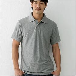 男款素面POLO衫