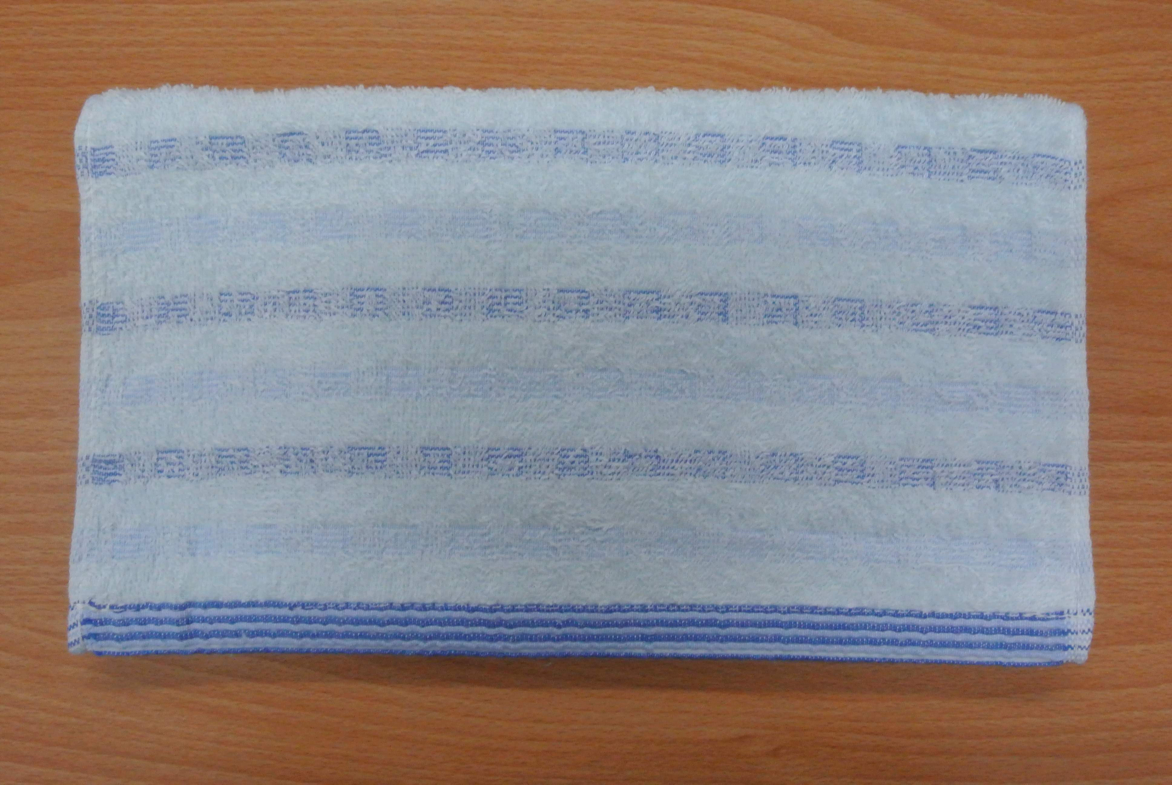 兩色方格平織毛巾