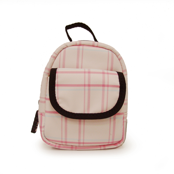 SOLIS X 老夫子50週年經典魅力萬用包-進化版(粉底紅白線)