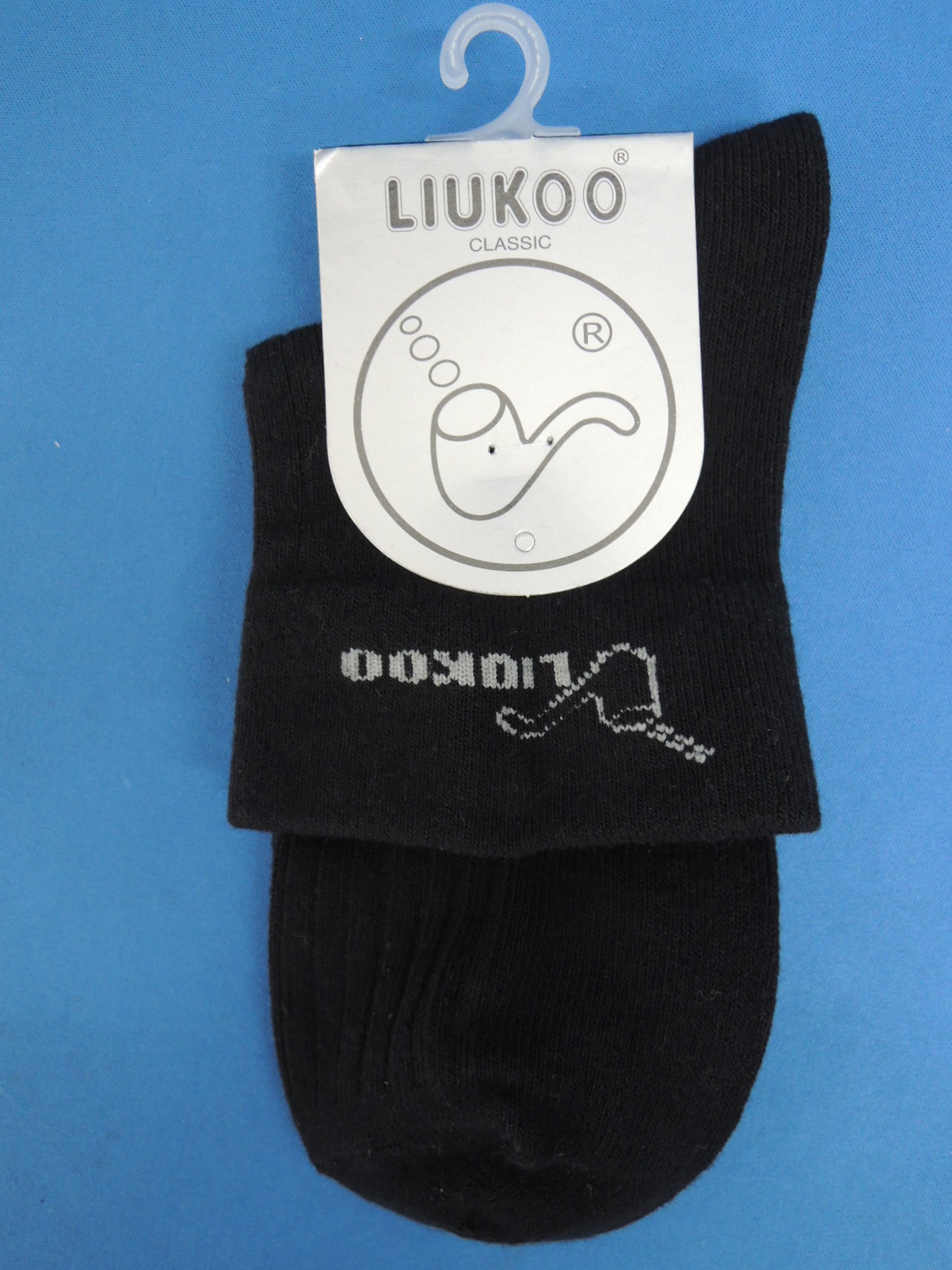 LIUKOO寬口休閒短襪 