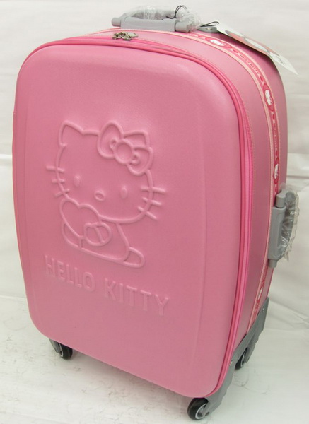 HELLO KITTY拉桿箱（附輪）