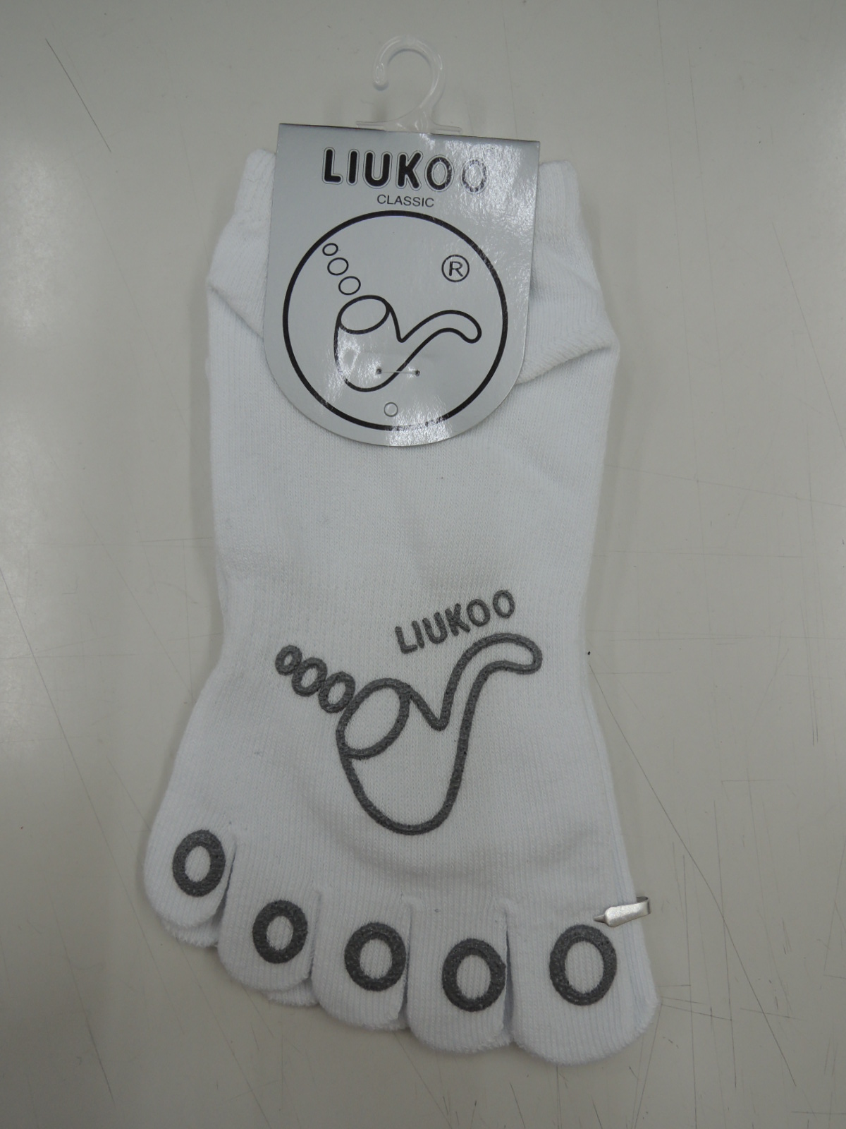 LIUKOO止滑隱形五趾襪