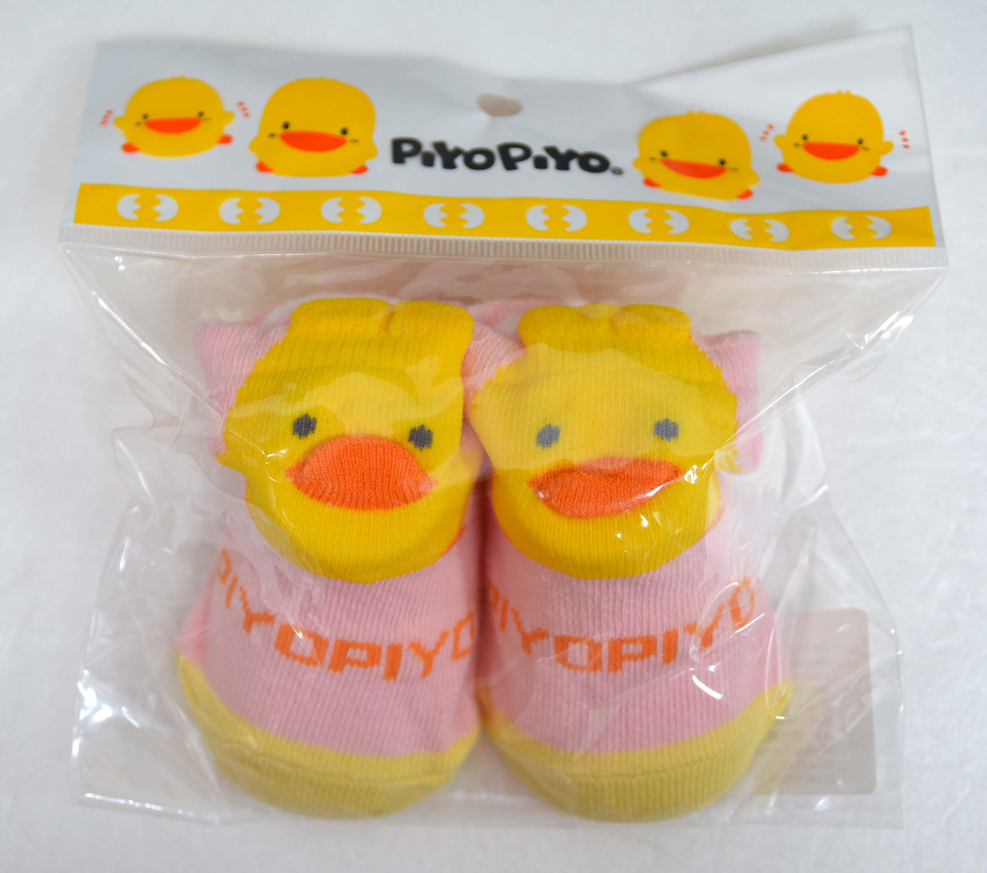 黃色小鴨 立體出生襪