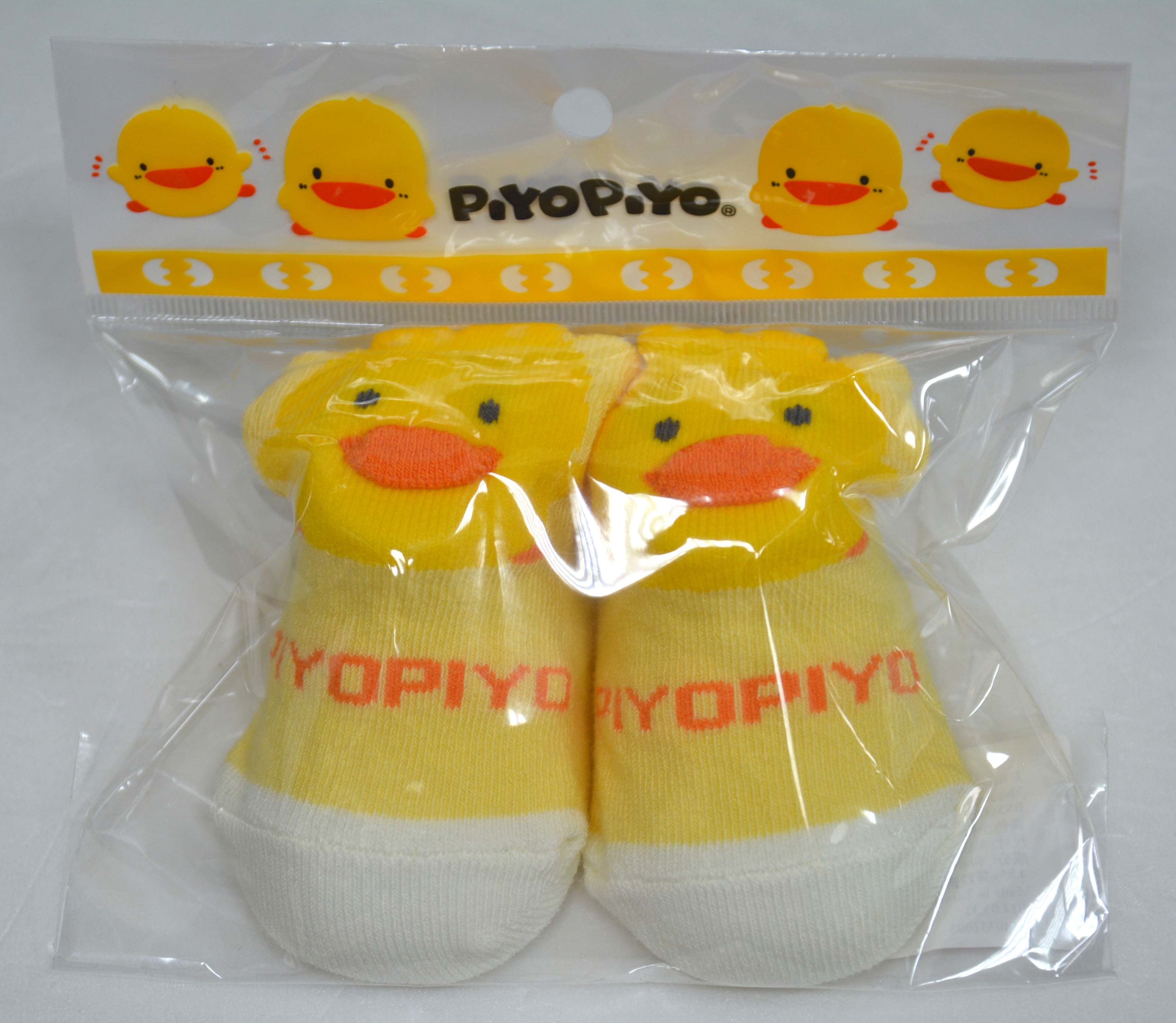 黃色小鴨 立體出生襪