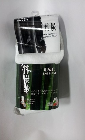 竹炭紗休閒襪 