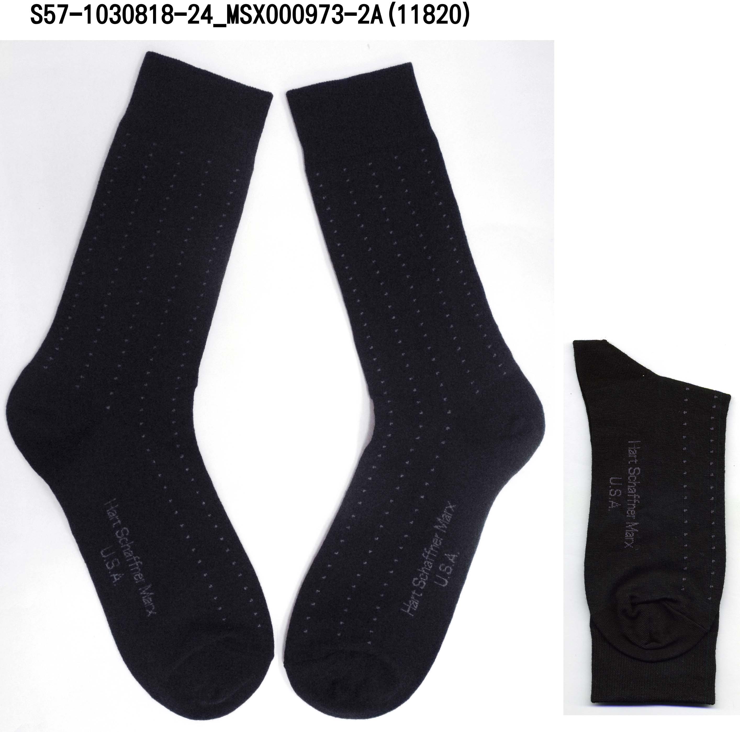 精梳棉點點 紳士襪