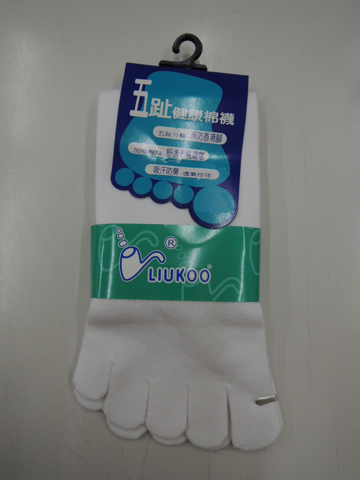 LIUKOO五趾男休閒襪