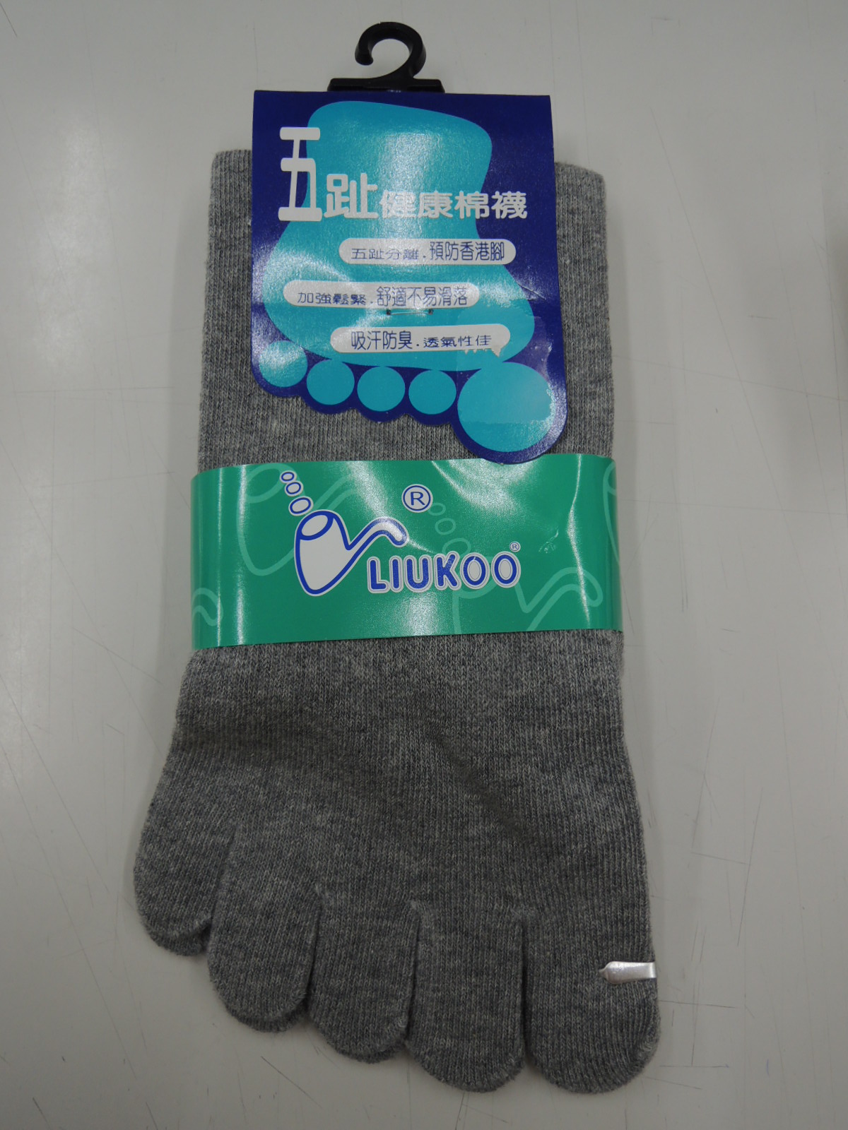  LIUKOO五趾男休閒襪