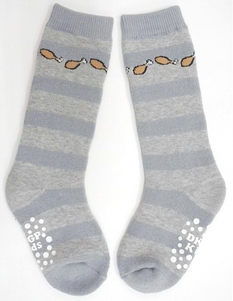 雞腿長筒毛巾童襪