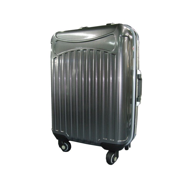 Travel Crown 764 黑銀方格拉桿箱