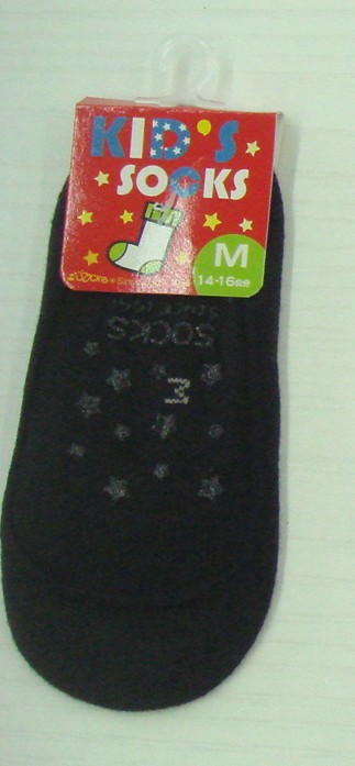 素色止滑童襪套
