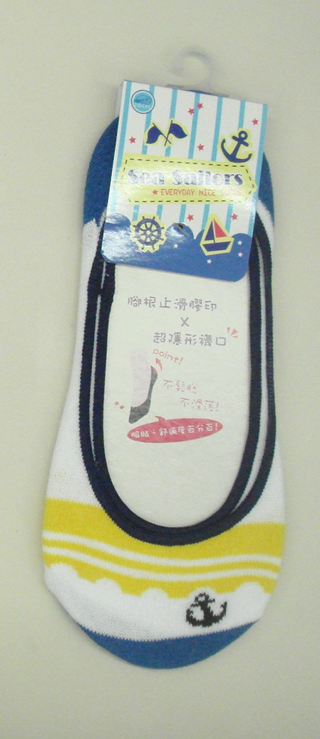 女海軍風低口襪