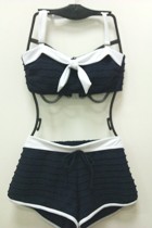 大女三件式泳裝