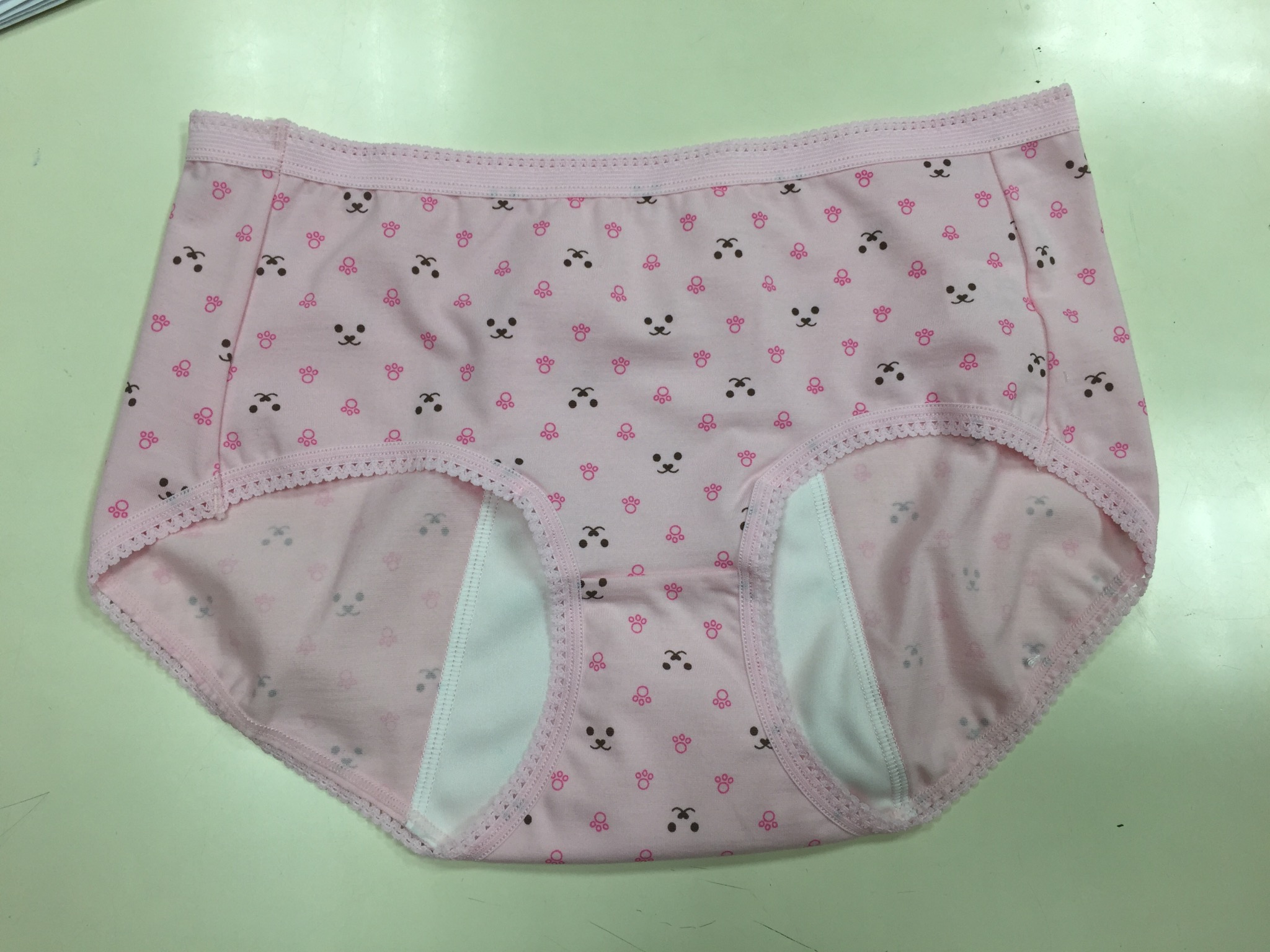 印花生理褲