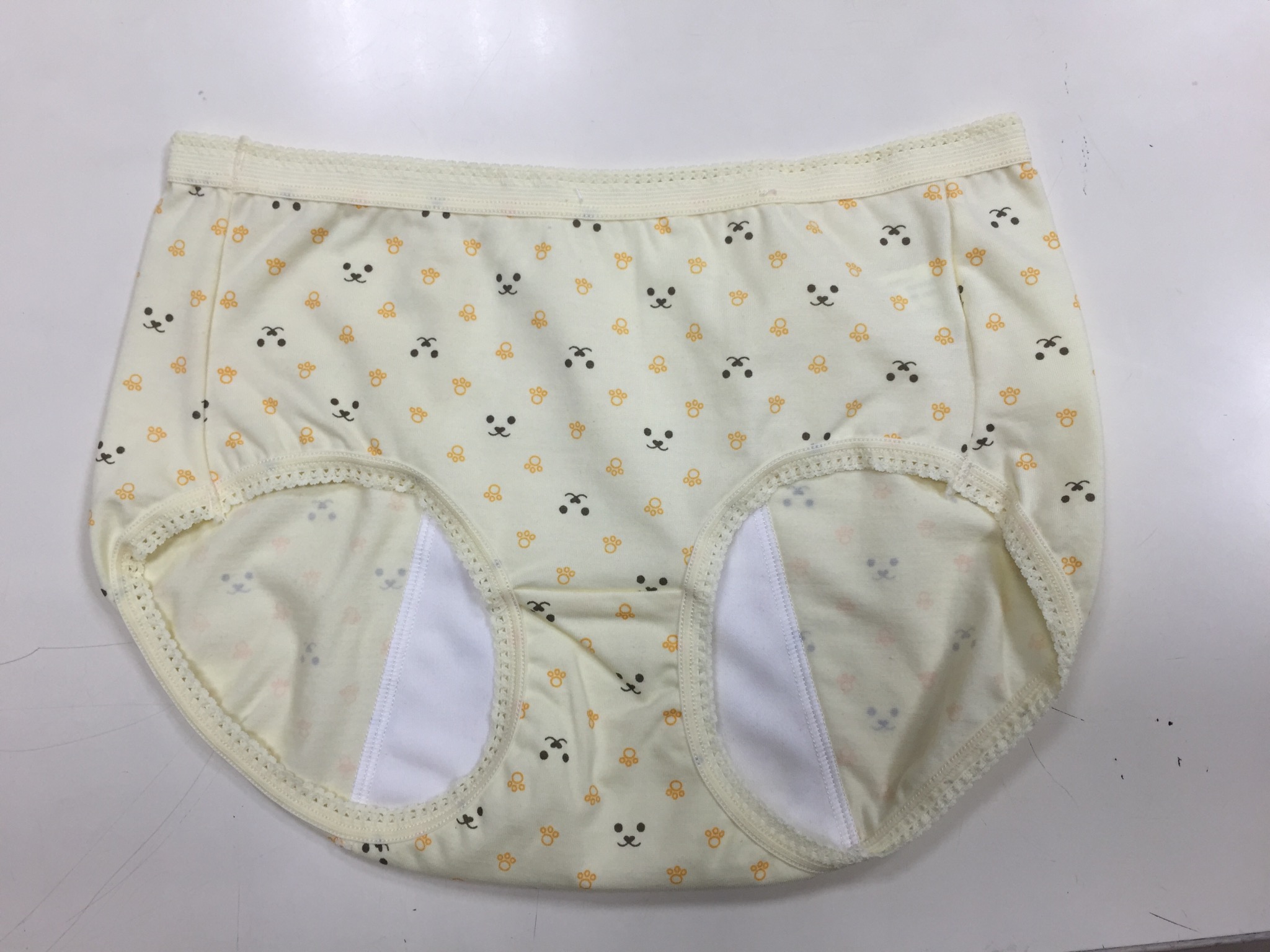 印花生理褲