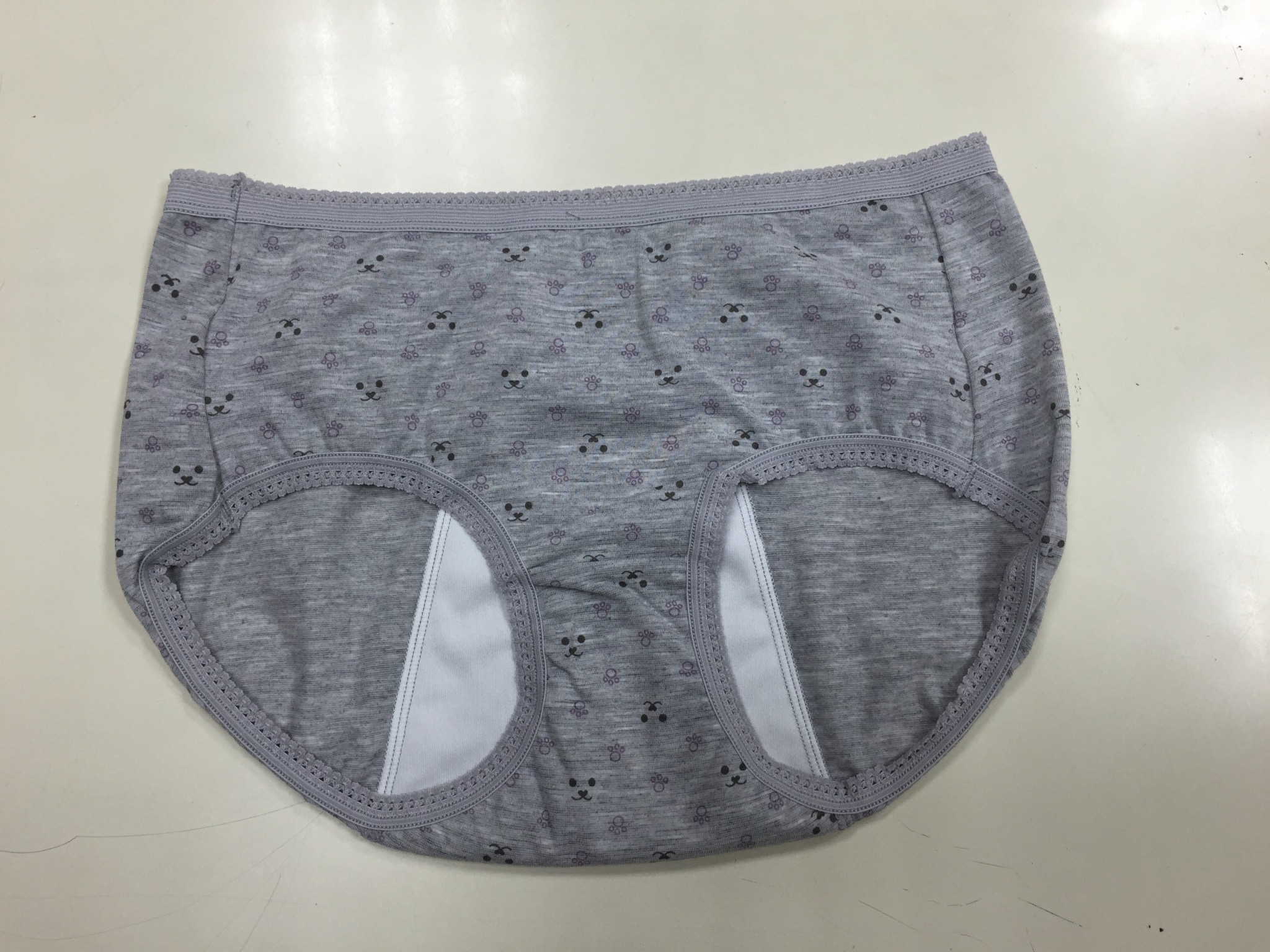 印花生理褲
