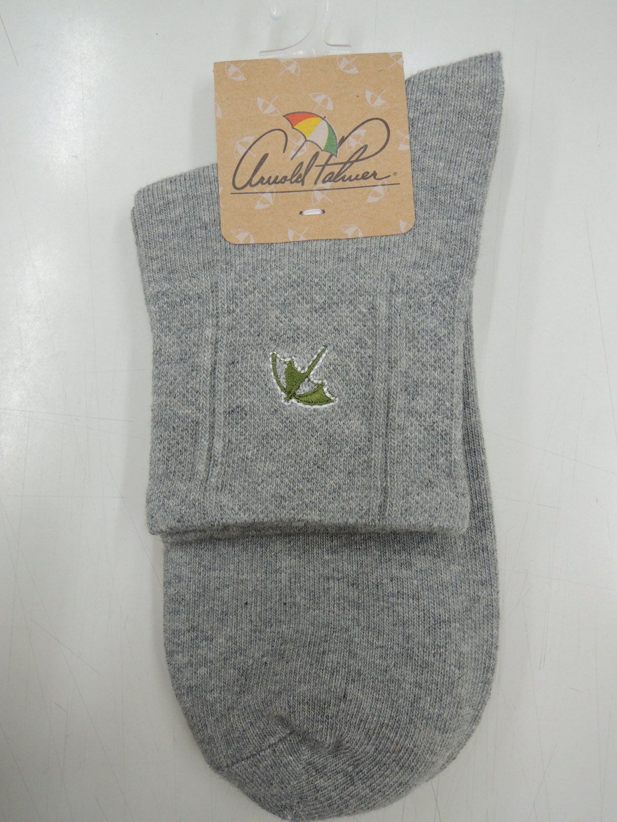 Arnold Palmer 1/2中性刺繡休閒襪 